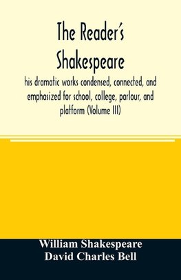 The reader's Shakespeare