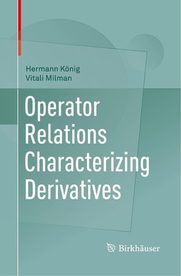 Operator Relations Characterizing Derivatives