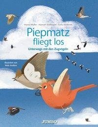 Piepmatz fliegt los.