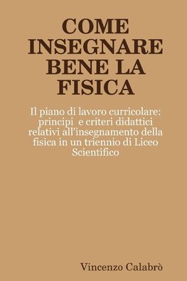 COME INSEGNARE BENE LA FISICA