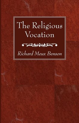 The Religious Vocation