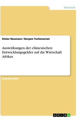 Auswirkungen der chinesischen Entwicklungsgelder auf die Wirtschaft Afrikas