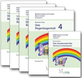 Regenbogenhefte  (Druckschrift). Sparpaket