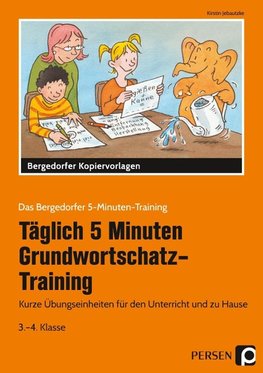 Täglich 5 Minuten Grundwortschatz-Training - 3./4. Klasse