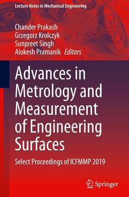 Advances in Metrology and Measurement of Engineering Surfaces