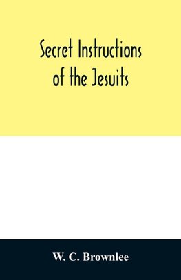 Secret instructions of the Jesuits