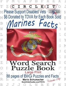 Circle It, US Marine Corps Facts, Word Search, Puzzle Book