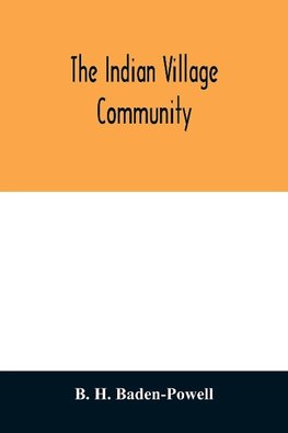 The Indian village community