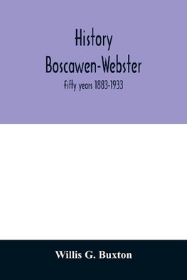 History Boscawen-Webster