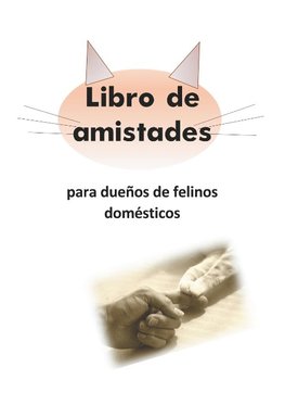 Libro de amistades para dueños de felinos domésticos