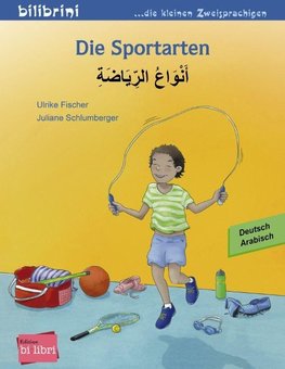 Die Sportarten. Kinderbuch Deutsch-Arabisch