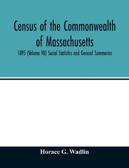 Census of the Commonwealth of Massachusetts