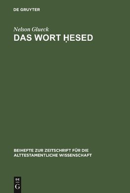 Das Wort ¿esed