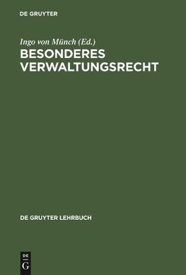 Besonderes Verwaltungsrecht