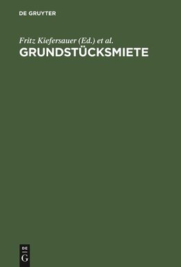 Grundstücksmiete