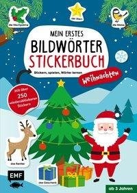 Mein erstes Bildwörter-Stickerbuch - Weihnachten