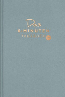 Das 6-Minuten-Tagebuch pur (aquarellblau)