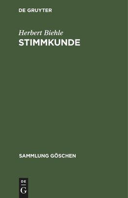 Stimmkunde