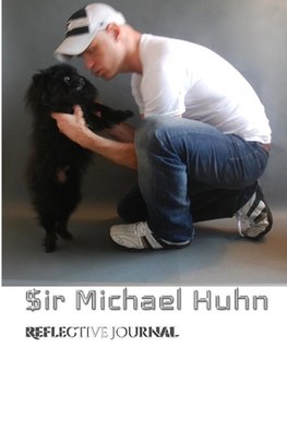 $Iir Michael with Benji  dog Pomeraian  creative blank  journal