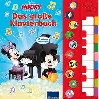 Micky Mouse - Spiel Klavier mit uns - Disney Junior Liederbuch mit Klaviertastatur - Vor- und Nachspielfunktion - 10 beliebte Kinderlieder - Pappbilderbuch