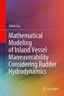 Mathematical Modeling of Inland Vessel Maneuverability Considering Rudder Hydrodynamics