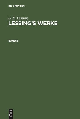 Lessing's Werke, Band 8