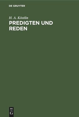 Predigten und Reden