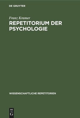 Repetitorium der Psychologie