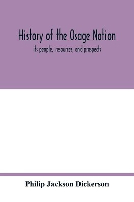 History of the Osage nation