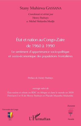 Etat et nation au Congo-Zaïre de 1960 à 1990