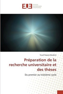 Préparation de la recherche universitaire et des thèses