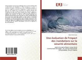 Une évaluation de l'impact des inondations sur la sécurité alimentaire