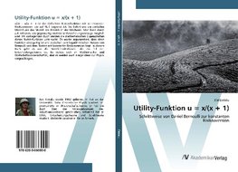 Utility-Funktion u = x/(x + 1)