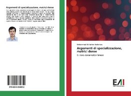 Argomenti di specializzazione, matrici dense