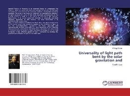 Universality of light path bent by the solar gravitation and