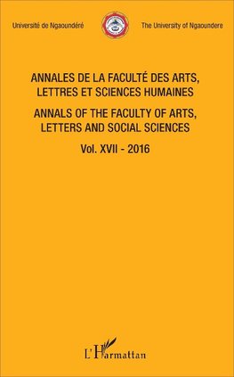 Annales de la faculté des arts, lettres et sciences humaines Vol XVII - 2016