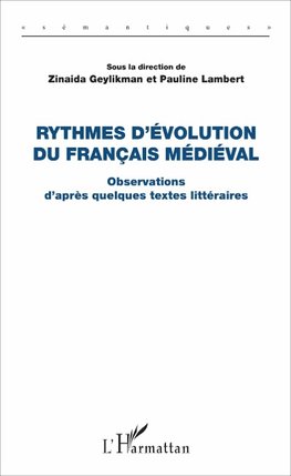 Rythmes d'évolution du français médiéval