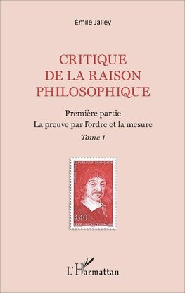 Critique de la raison philosophique