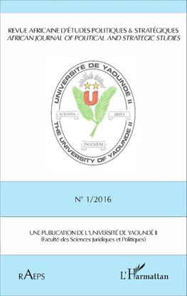 Revue africaine n° 1 / 2016 d'études politiques & stratégiques