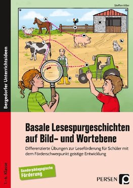 Basale Lesespurgeschichten auf Bild- und Wortebene