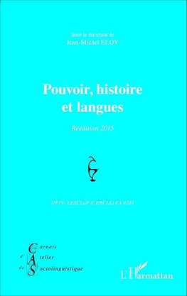 Pouvoir, histoire et langues