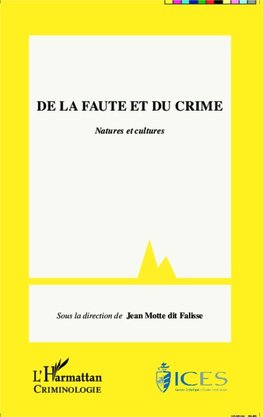 De la faute et du crime