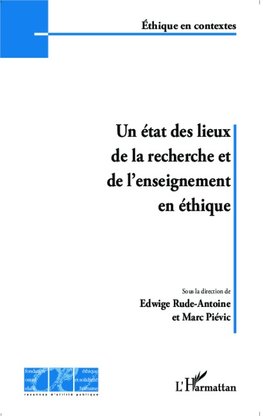 Un état des lieux de la recherche et de l'enseignement en éthique