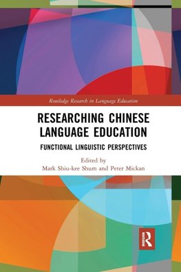 Researching Chinese Language Education