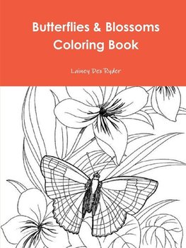 Butterflies & Blossoms Coloring Book