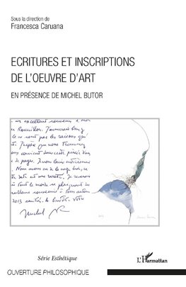 Ecritures et inscriptions de l'oeuvre d'art