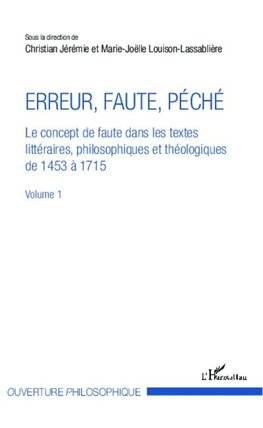 Erreur, faute, péché (Volume 1)