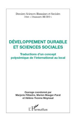 Développement durable et sciences sociales