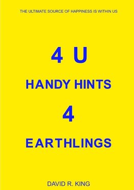 4U Handy Hints 4 Earthlings