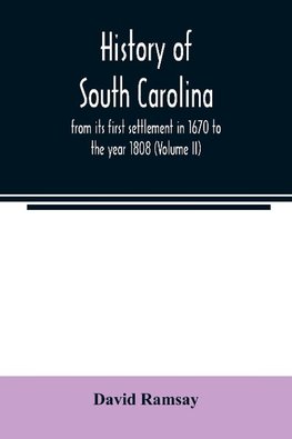 History of South Carolina